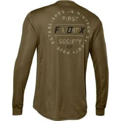 Fox Ranger Font Long Sleeve Jersey Top