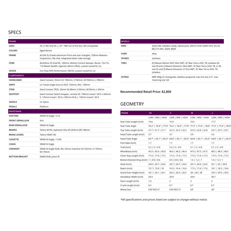 Liv 2023 Intrigue LT 2 Bike - Women's 3 Liv 2023 Intrigue LT 2 Bike - Women's