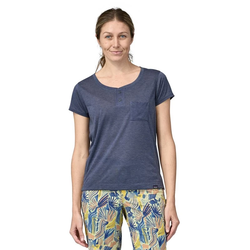 Patagonia Capilene Cool Trail Bike Henley T-shirt - Women's 4 Patagonia Capilene Cool Trail Bike Henley T-shirt - Women's - Image 2