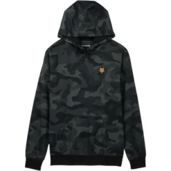 Fox Head Camo Fleece Pullover Hoodie