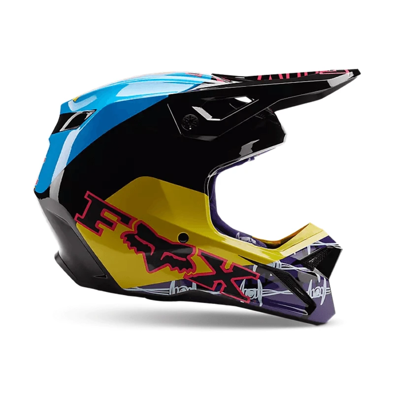 Fox V1 Barbed Wire Special Edition Helmet 11 Fox V1 Barbed Wire Special Edition Helmet - Image 9