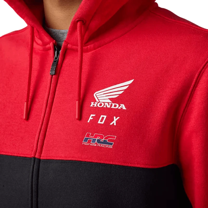 Fox X Honda Zip Hoodie - Men's 4 Fox X Honda Zip Hoodie - Men's - Image 2
