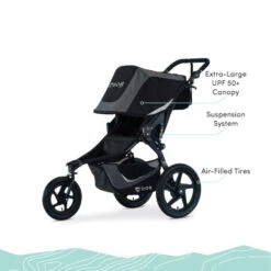 Britax BOB Gear Revolution Flex 3.0 Graphite Black -Troy Lee Cycling Shop 673287 800 auto